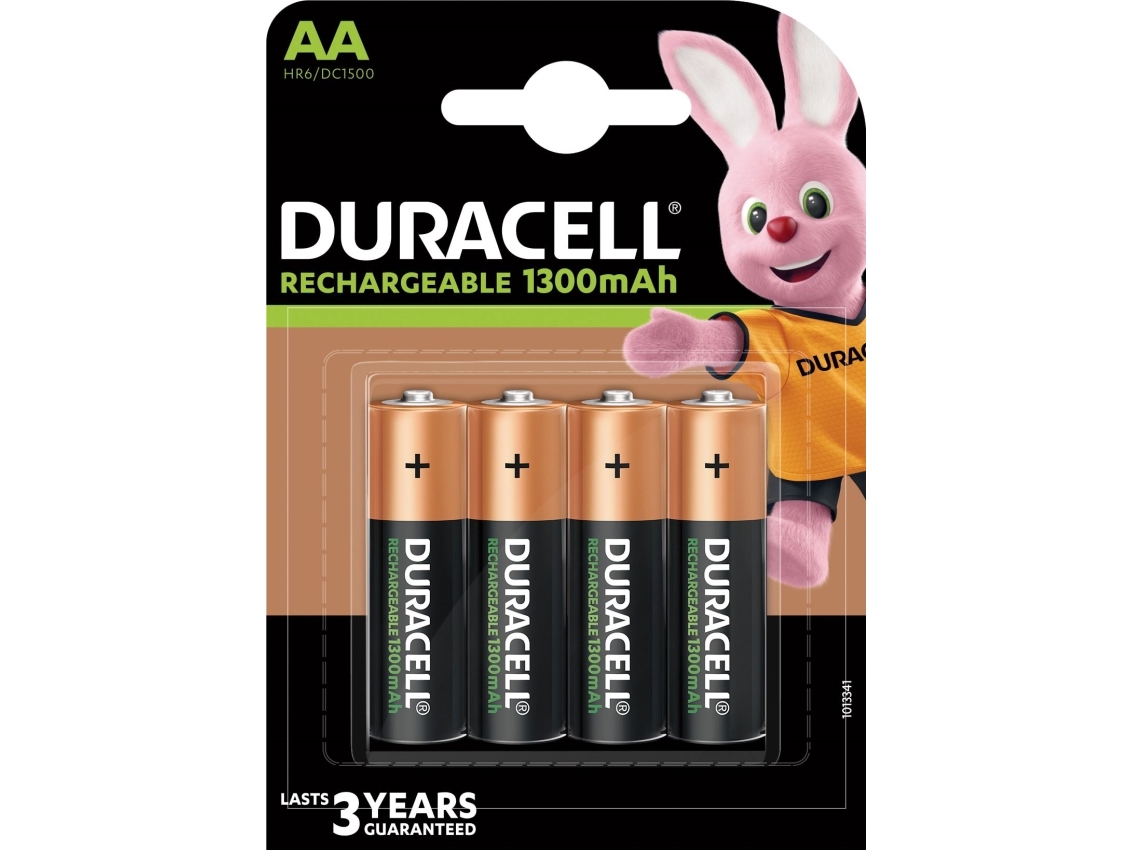 Duracell HR6-B ladattava nikkelimetallihydridi (NiMH) -akku kotiin