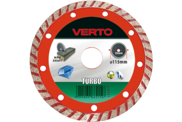 Verto Diamond Shield 230x22 2mm Turbo 61h2t9 Fra Top Tools