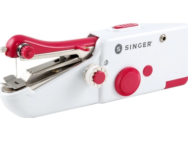 Singer 220017123, Rot, Weiß, Manuelle Nähmaschine, Sägen, 250 Rpm, Mechanisch, 4,8 W