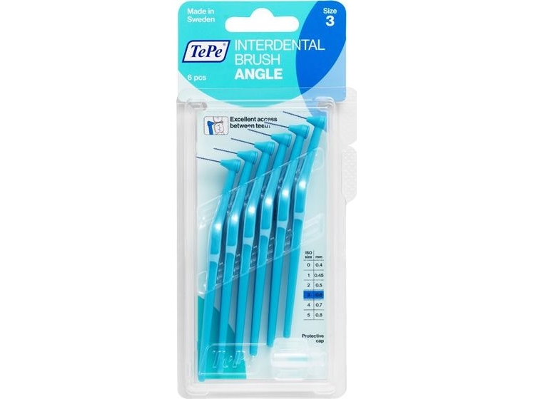 Tepe Mellemrumsbørste Angle 6 Stk 0,6 Mm