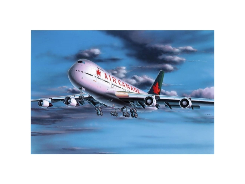Revell Boeing 747-200, Model af fly, Monteringssæt, 1:72, Boeing 747-200, Plast, Let øvet