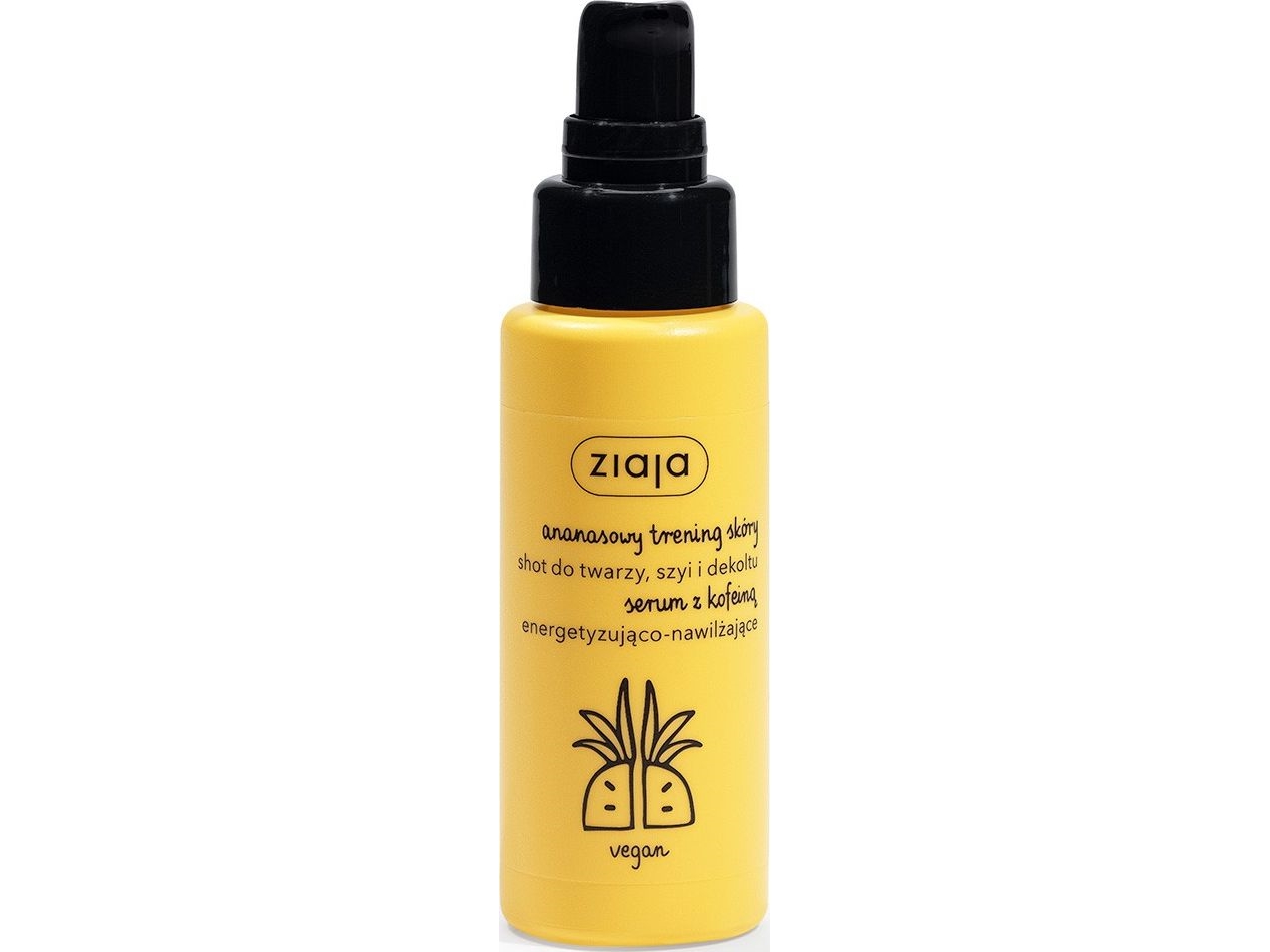 Ziaja_Ananasowy Trening Skóry Energizing And Moisturizing Shot For Face Neck And Décolleté 50Ml