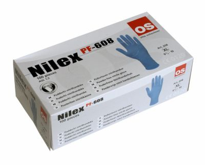 OTTO SCHACHNER nitril engångshandskar Nilex, puderfria, storlek CE 10, förpackning med 100 st | Rengöring - Utrustning - Handskar | GameStuff