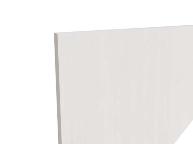 Garderobeindretning Eira Light, låge naturfarvet krydsfinér, mørk grå laminat, rumbredde 220 mm