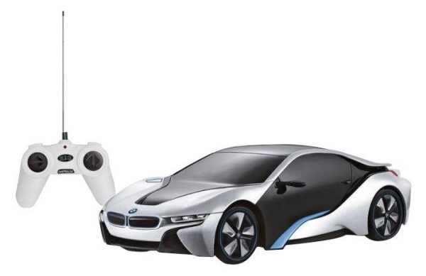 RASTAR R/C 1:24 BMW I8 Silber