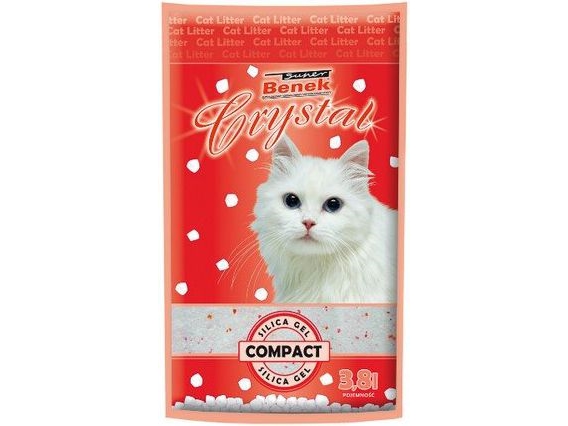 Super Benek Crystal Compact - Katzenstreu - 3,8 Liter