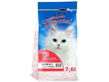 Katzenstreu Super Benek Crystal Compact - Sternenstaub 7,6 L