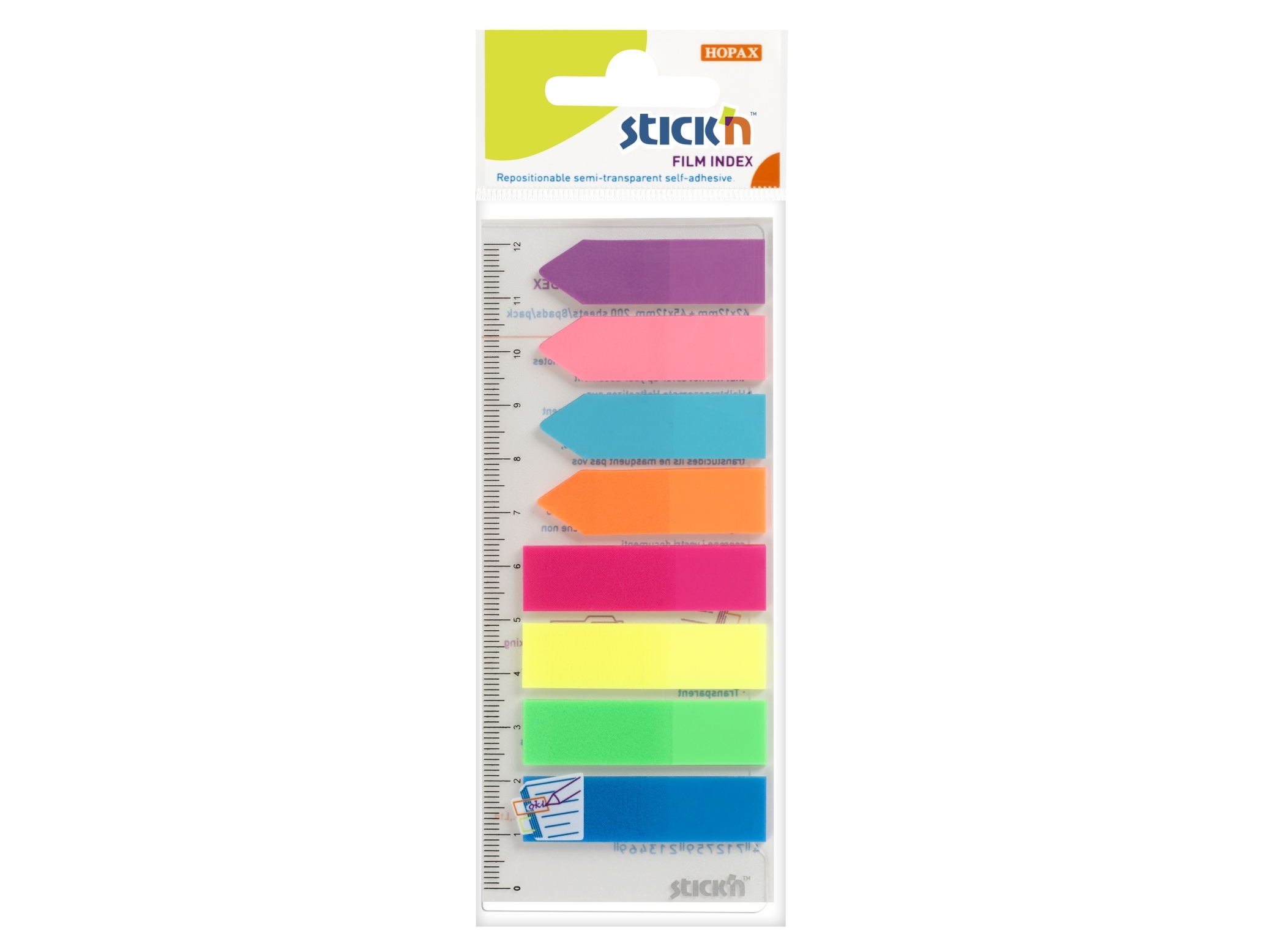 Registerkarten 4Stück45x12+4Stück 42X12 -
