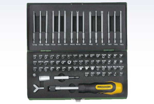 Proxxon 23 107, Sort, Gul, Sort, Sort