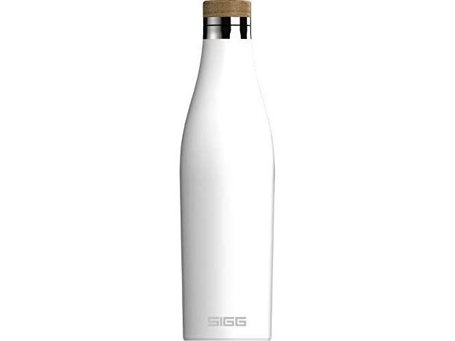 Sigg Meridian White, 500 Ml, Tägliche Nutzung, Weiß, Bambus, Edelstahl, Monochromatisch, China