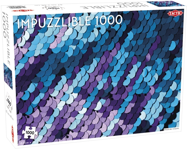 Tactic Impuzzlible Sequins 1000 Pcs, 1000 Stk, Kunst, 9 År