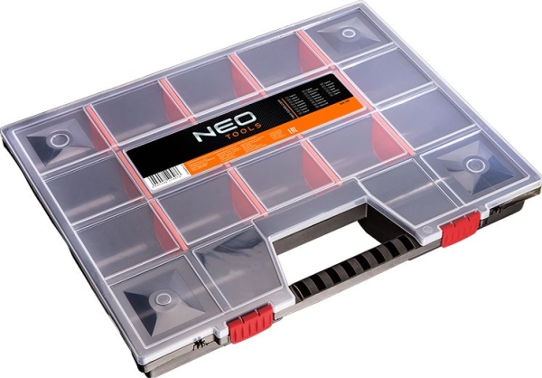Neo Tools Neo Organizatorius Su Reguliuojamais Skyriais (390 X 290 X 65 Mm)