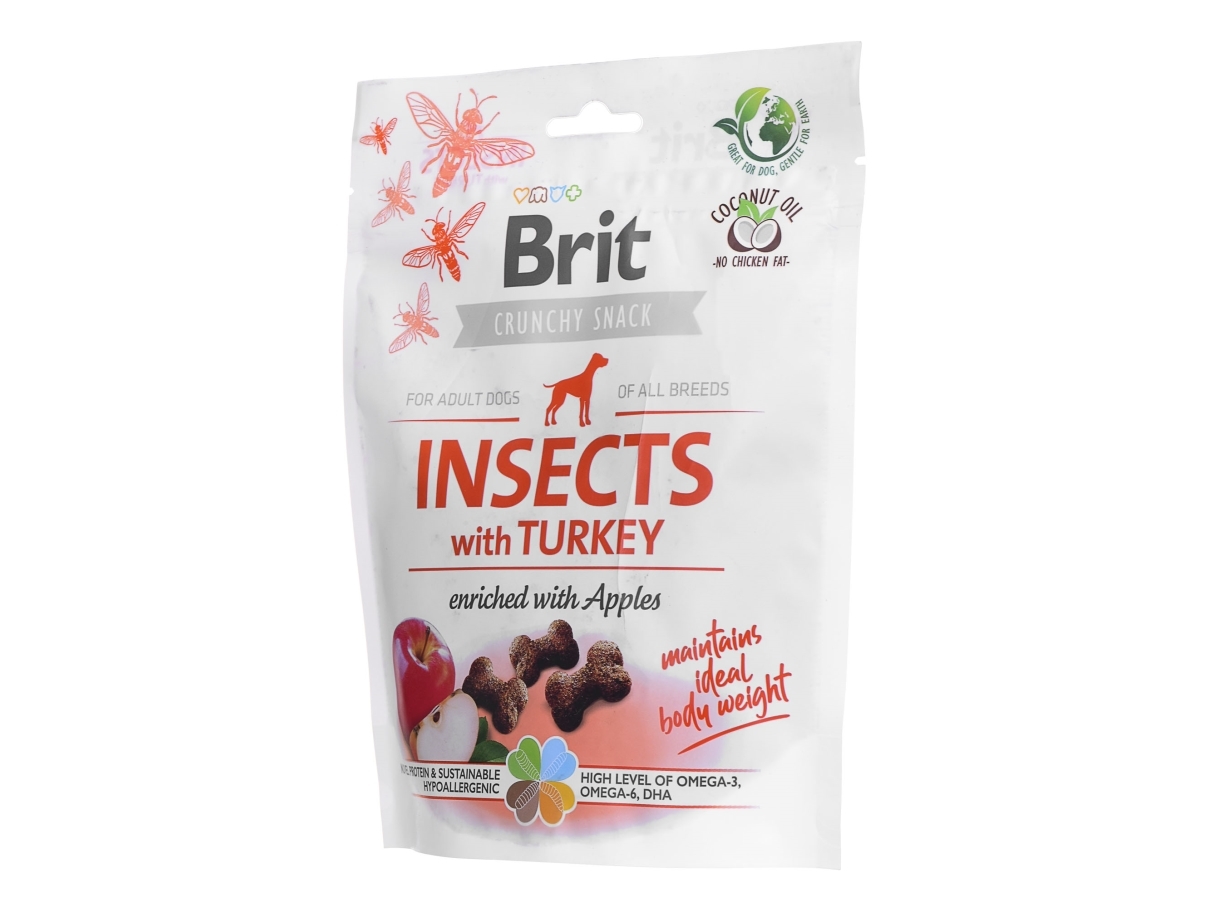 Brit Przysmak Care Dog Insect&Turkey 200G