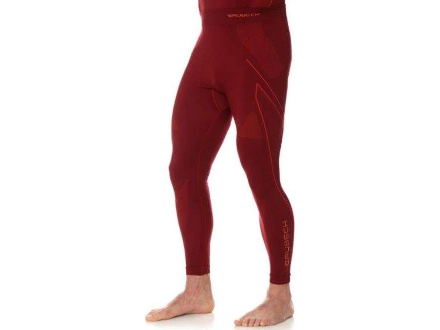 Brubeck Le11840a Thermo-Bukser Til Mænd Med Lange Ben Bordeaux Xxl