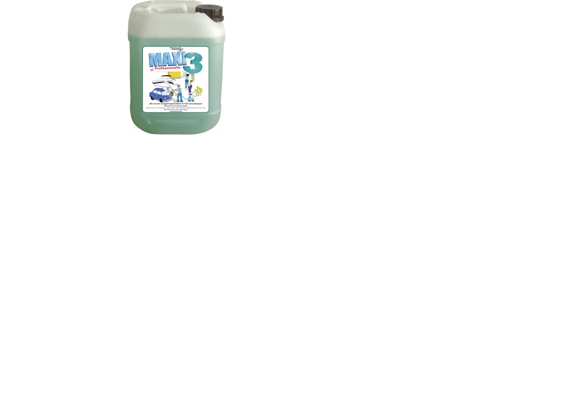 Puhdistusaine Maxi 3 t/öljy ja lika 5l
