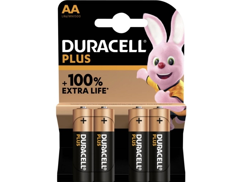 Duracell Plus Power MN1500 - Batteri 4 x AA-typ - alkaliskt | EL Artiklar - Batteri - AA-batterier | GameStuff