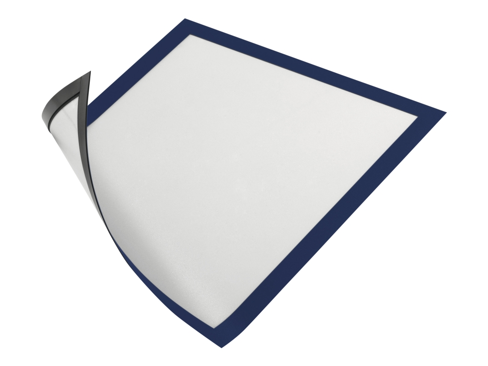 Inforammer, Durable Duraframe Magnetic, Magnetisk, A4, Blå, Pakke Med 5 Stk
