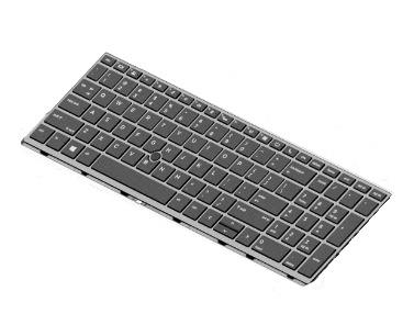 Hp - Notebooks Udskiftningstastatur - Bagbelyst - Fransk - For Elitebook 755 G5, 850 G5, 850 G6 Zbook 15U G5, 15U G6