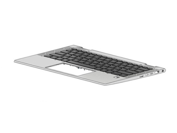 HP M46071-031, Tastatur, UK engelsk, Baggrundsbelyst tastatur, HP