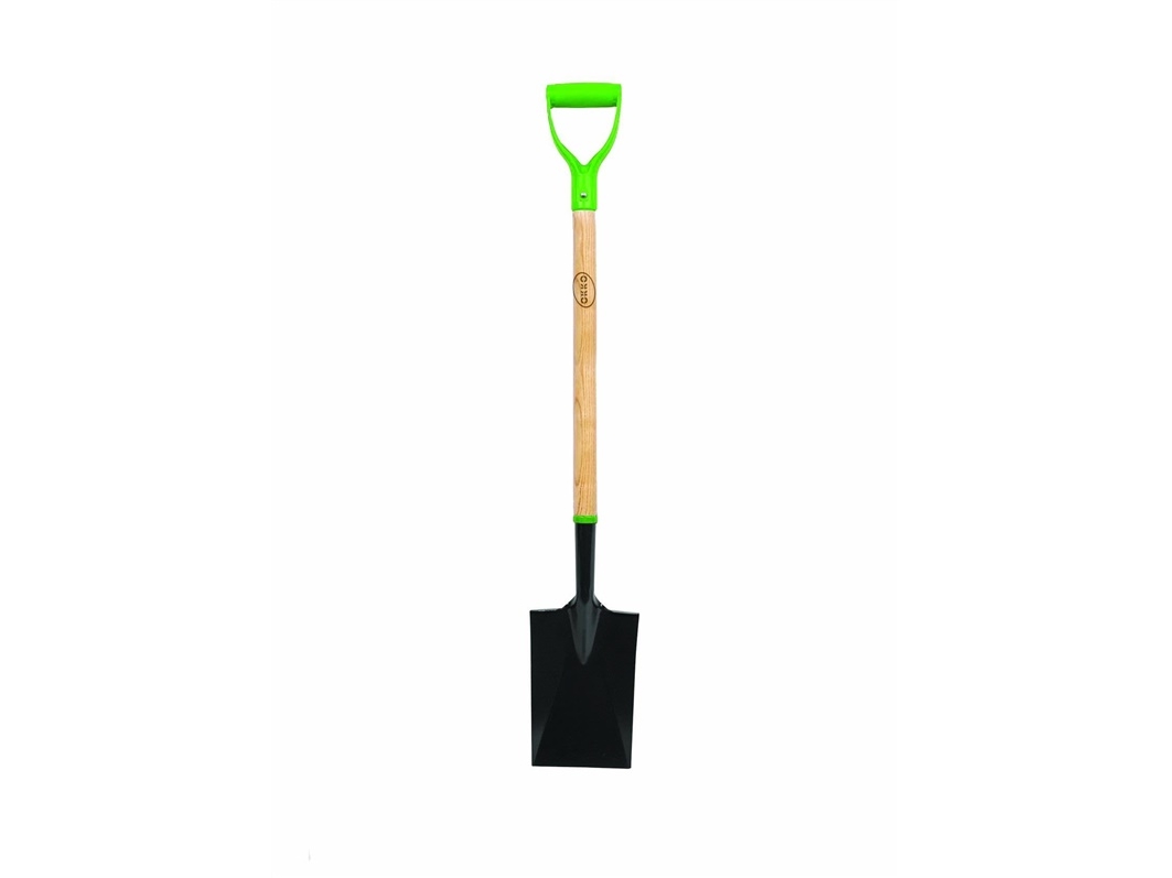 Spade træ metalspade stump S6393 O