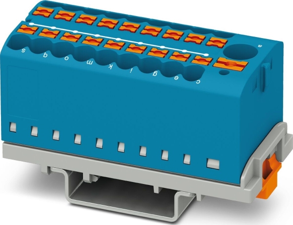 Fordelerblok PTFIX 6/18X2,5-NS35 BU | EL Artiklar - Elcentral - Klämmor & Rackklämmor | GameStuff