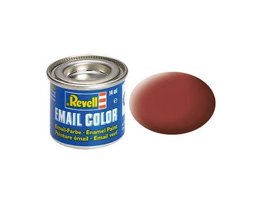 Enamel 14 Ml. Reddish Brown, Mat