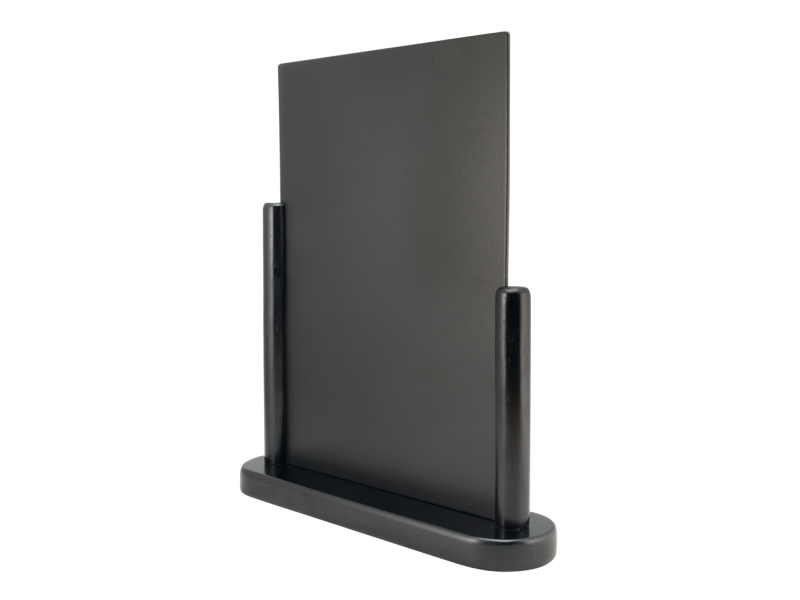 Securit® ELEGANT A4 tavle i bøgetræ, sort