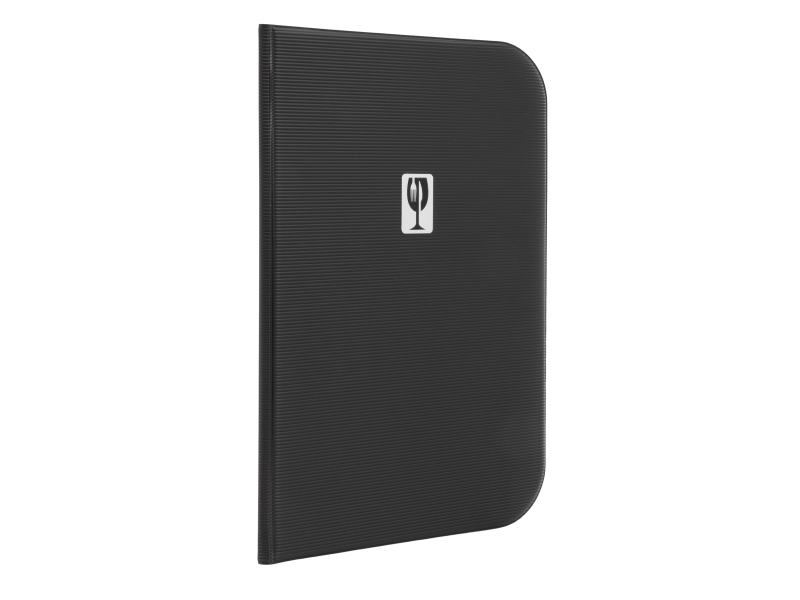Securit® A4 ESSENTIAL menuomslag i sort | Bordssättning - Bar & vin - Menyhållare | GameStuff