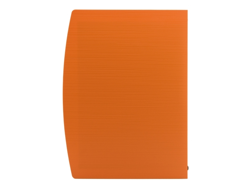 Securit® A4 RIO menuomslag med bestikdesign i orange