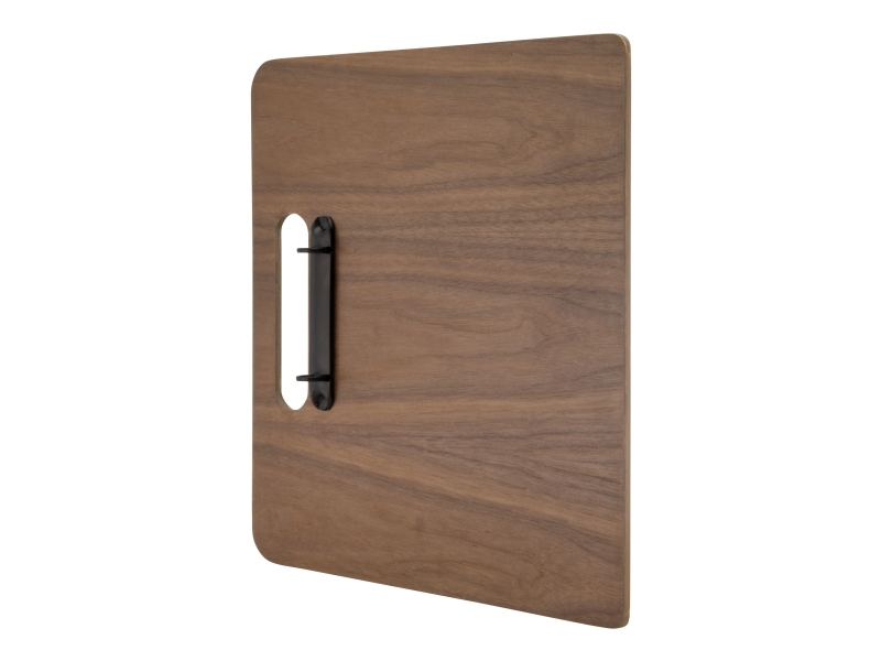 Securit® A4 WALNUT CHOPPING BOARD menuholder | Bordssättning - Bar & vin - Menyhållare | GameStuff
