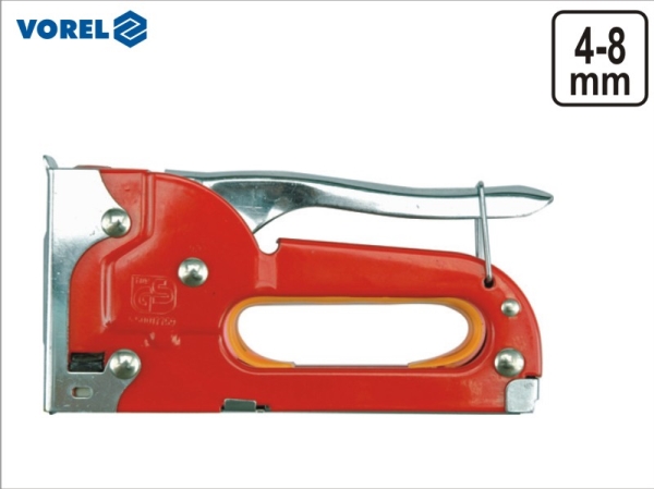 Vorel h&auml;ftapparat f&ouml;r kl&auml;dsel i metall 4-8mm 71040