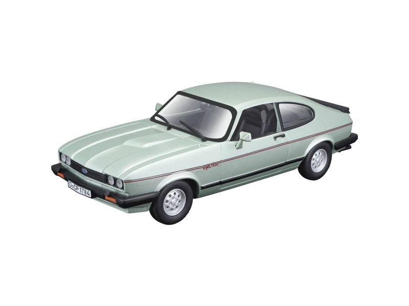 BBURAGO Ford Capri 1600 GT (1982) 1/24, Klassisk bilmodel, Formonterede, 1:24, Ford Capri 1600 GT, Ethvert køn, Dør