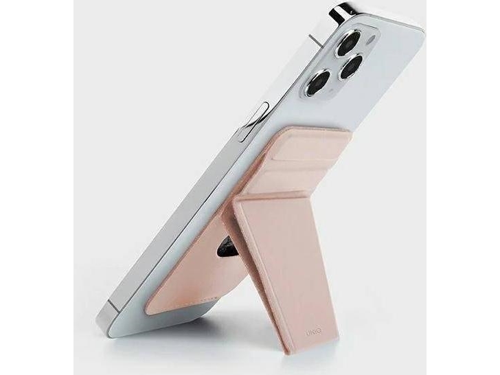 Uniq Uniq Lyft Magnetisk Snap-On Telefonholder Og Kortholder Pink/Pink