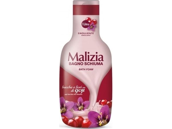 Malizia Goji Berry and Flower Bath Lotion 1000 ml