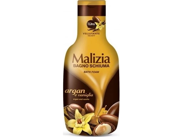 Malizia Płyn do kąpieli Argan&amp Vanila 1L