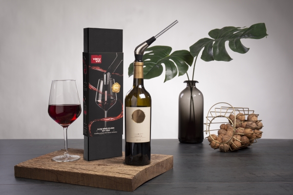 Langsamer Ausgießer Geschenkset Vacuvin