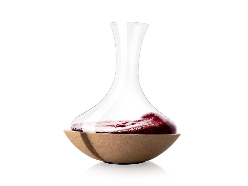 Vacuvin Karaffe Swirling Kristallglas/Kork Vacuvin