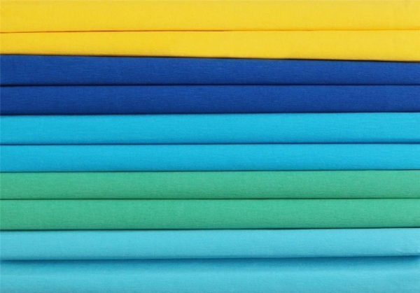 Happy Color Krepppapier Happy Color 25X200cm Ocean Packung.10 Stück.