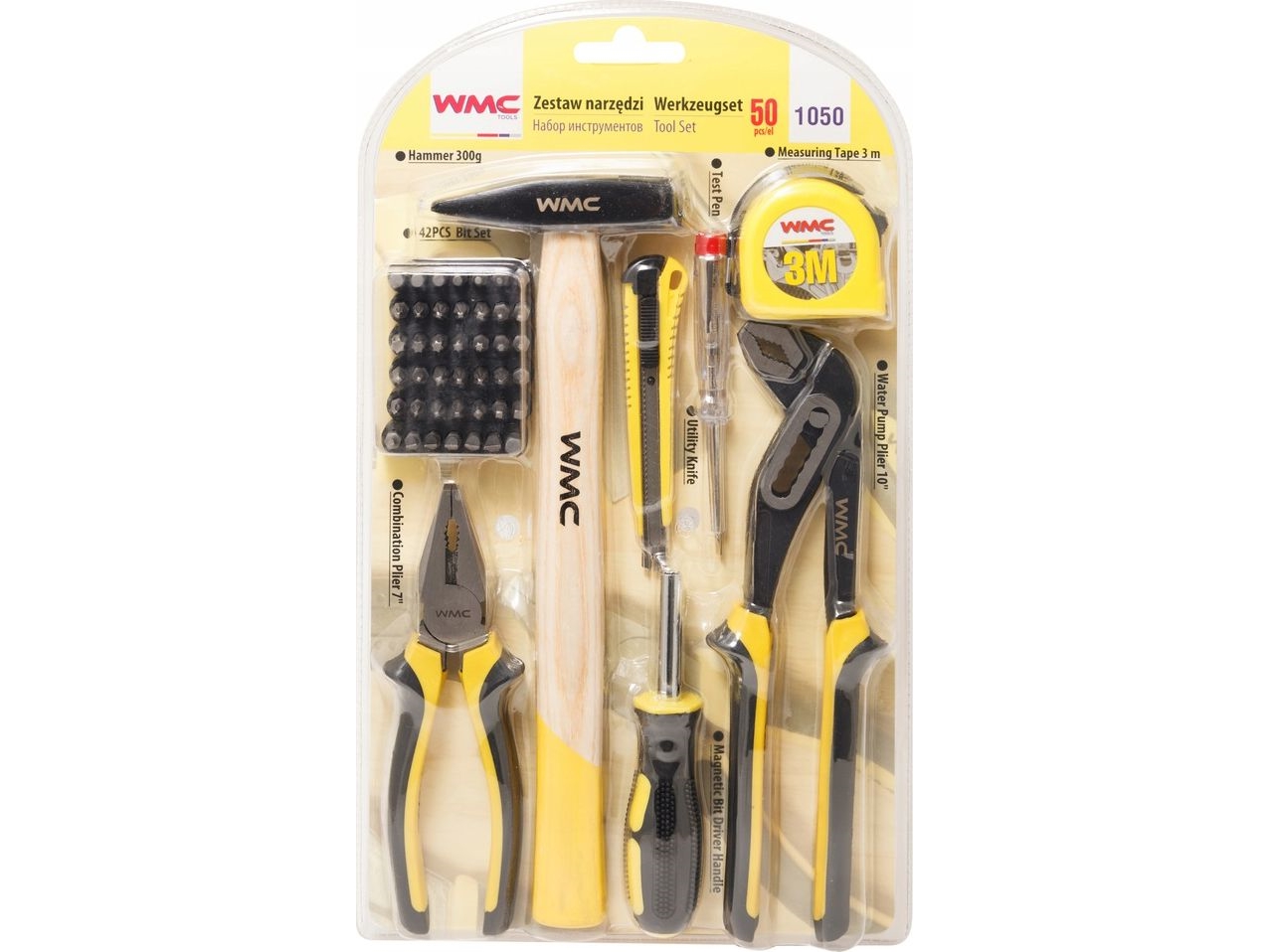 A set of WMC tools A set of joint and clamping tools 50el./WMC WMC-1050