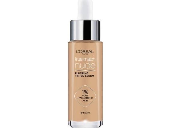 L'oreal True Match Serum Nude Plumping Tinted Serum - 2-3 Light, 30 Ml