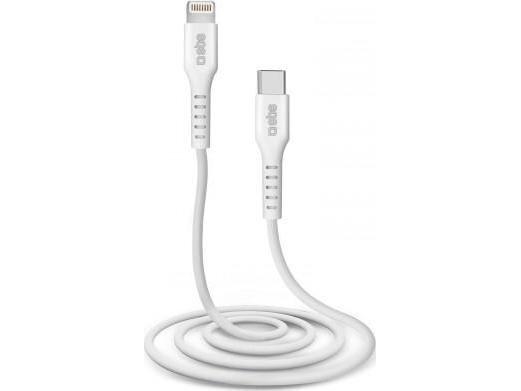 Sbs Tecableligtc1w Usb-C - Lightning Kabel Mit Mfi-Zertifizierung, 1M - Weiß