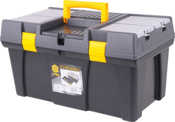 Vorel Plastic tool box PR-26 (78815) | Trädgården - Trädgårdsredskap - Skottkärror | GameStuff
