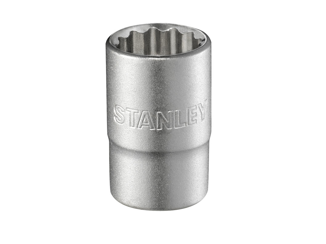 Stanley 1/2'''' Steckschlüssel 12-Kant Metrisch