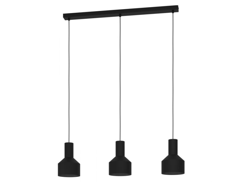 Eglo Casibare Langbord 3Xe27 L850 Sort
