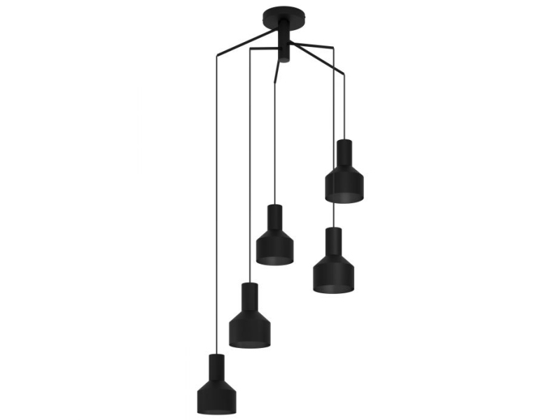 Eglo Casibare, Schwarz, Schwarz, Stahl, Schwarz, Indoor, Ip20