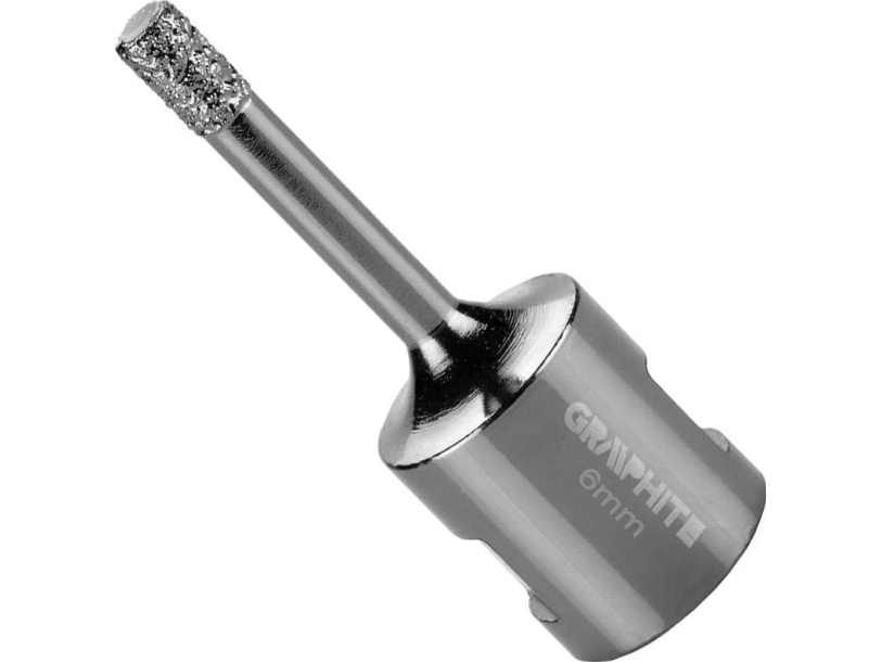 Grąžtas Graphite Dimentalus Atsparumas 6 Mm X M14 55H300 Grafija