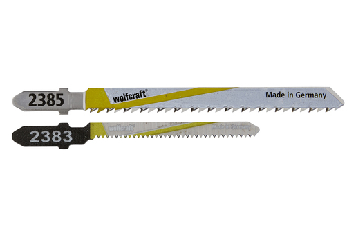 Wolfcraft Gmbh 2383100, Stichsägeblätter, Spanplatte, Hartholz, Laminat, Parkett, Sperrholz, Holz Mit Nägeln, 1,35 Mm, 2,5 Mm, 3 Cm, 5 Stück