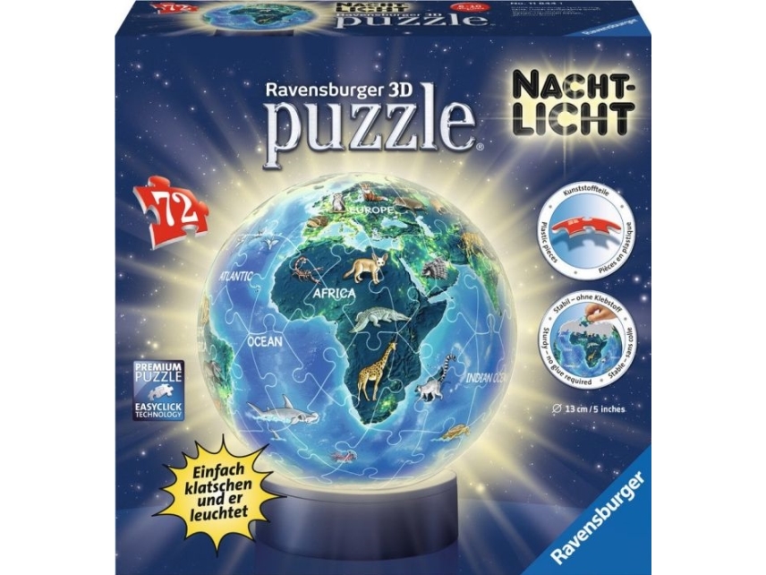 Ravensburger puslespil 72 stk til børn fra 6 år