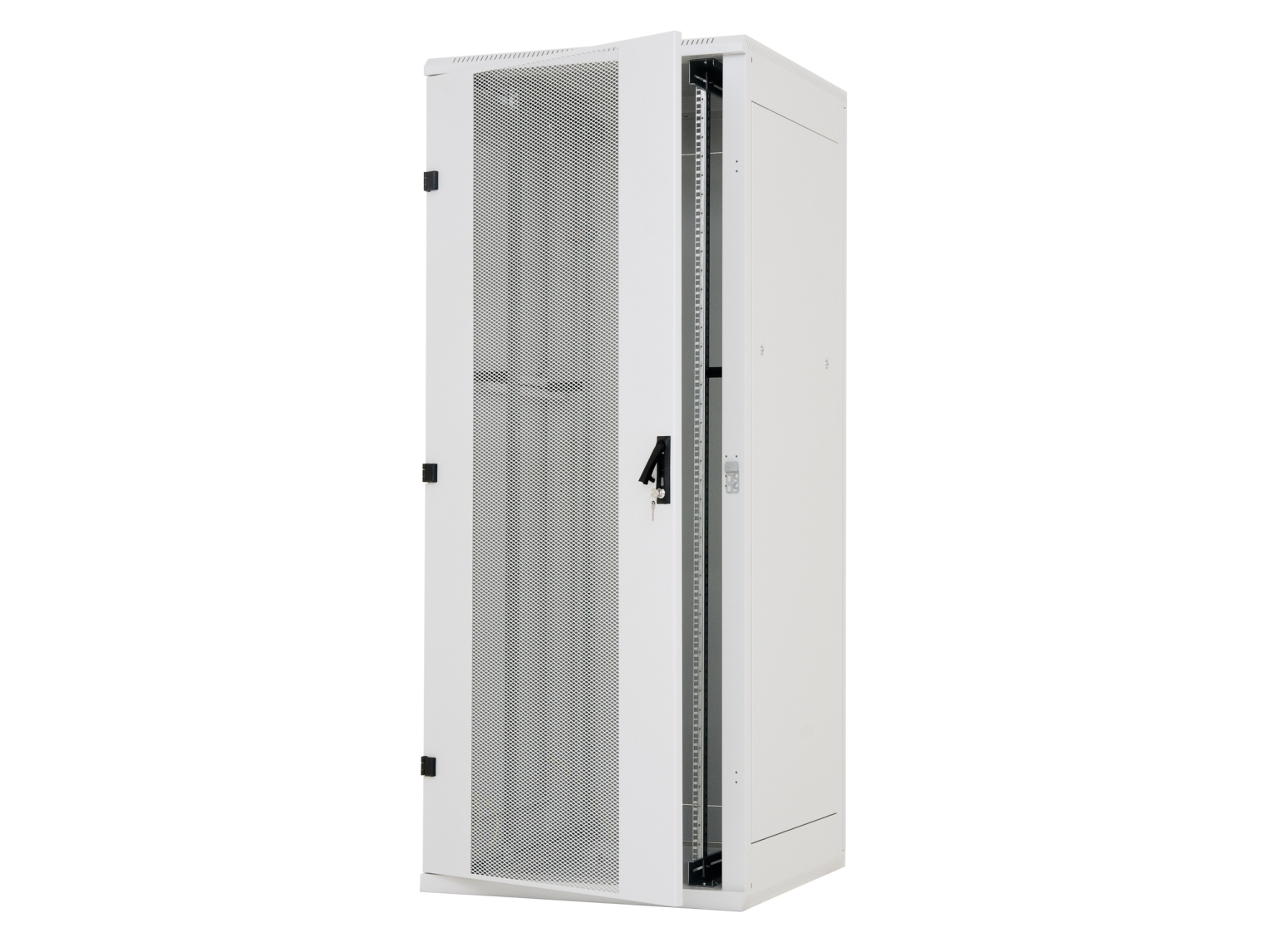 Triton Free-Standing Cabinet Rma 600X1000 42U Left Perf. Door, Fritstående Reol, 400 Kg, Grå