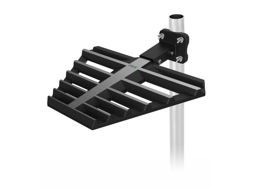 Evolveo Jade 2 LTE, Utomhus, Svart, 10 m, 48 dBi, DVB-T, DVB-T2, IEC | TV, Ljud & Bild - TV & Hemmabio - TV Tillbehör | GameStuff